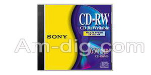 Sony Branded 1x-4x CD-RW In Case